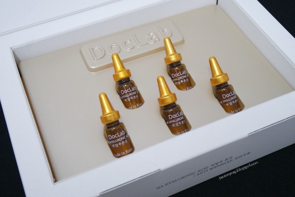 [Beauty Review] DocLab Hyaluronic Acid (HA) Face Ampoules